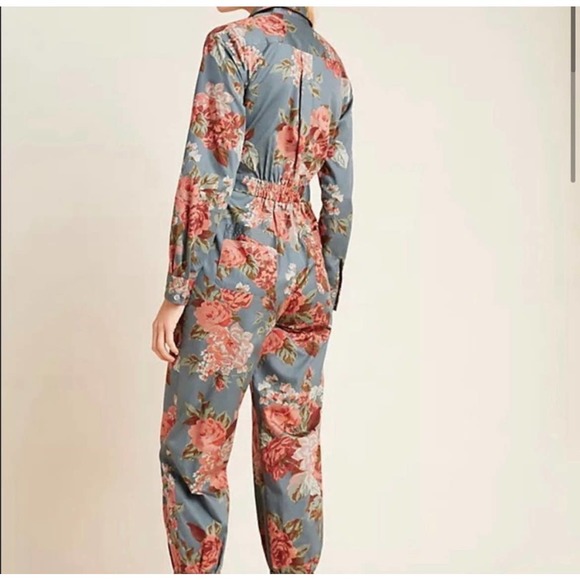 Anthropologie Fiona Utility Jumpsuit 12 - Picture 2 of 11